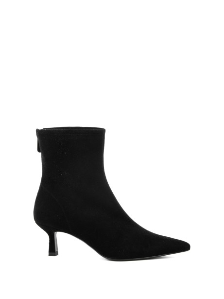 Remy black suede ankle boot