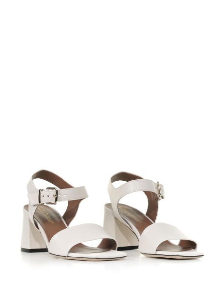 Nappa leather sandal with strap 2