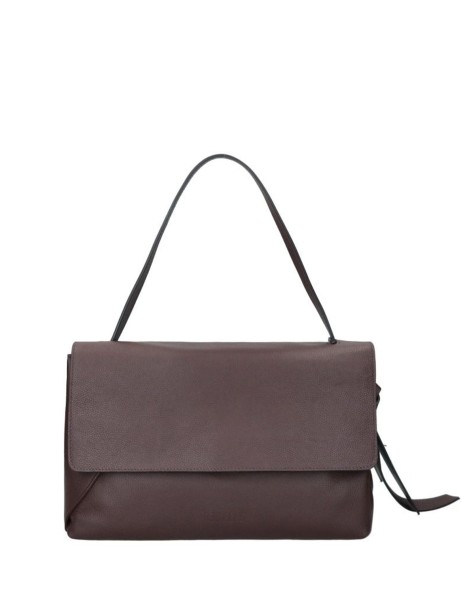 Dita-Petra Choco Leather Shoulder Bag