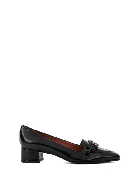 Leather Pump with Accessory Leather Pump with Accessory