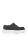 Sneaker grigia in suede