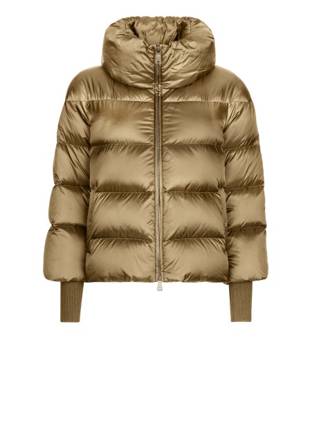 Women's Zip-Up Quilted Down Jacket