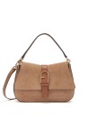 Flow M Desert Leather Handbag