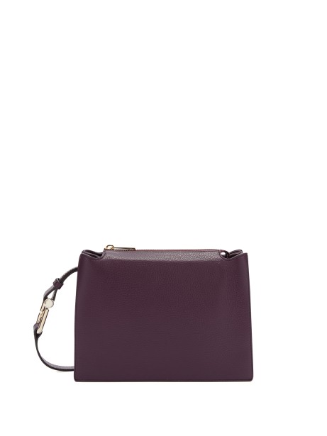 Nuvola S shoulder bag in leather