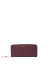 Zip Around Wallet Chianti Leather