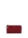 Zip Around Wallet Chianti Leather