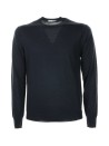 Men's Blue Crewneck Sweater