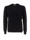 Black Crewneck Sweater for Men