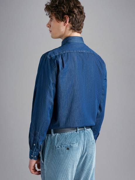 Camicia uomo in denim