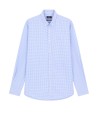 Cotton Check Shirt with Logo