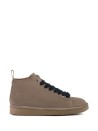 Men's P01 walnut suede ankle boot