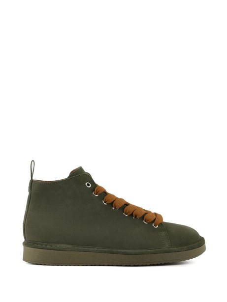 Polacchino uomo P01 verde militare in suede