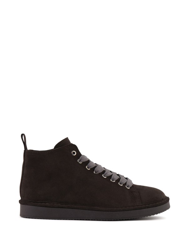 Polacchino uomo P01 ebano in suede Polacchino uomo P01 ebano in suede
