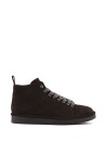 P01 ebony suede men's ankle boot