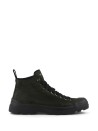 P03 men's ankle boot in waxed suede