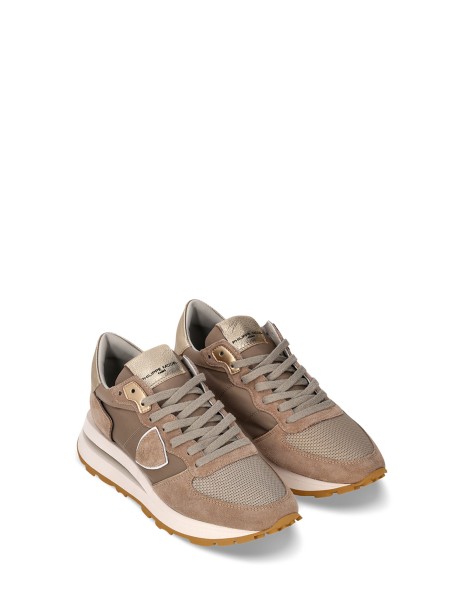 Sneaker donna Tropez Haute beige 2