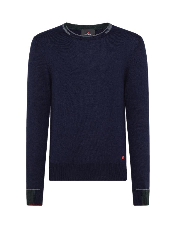 Maglia Girocollo Blu Maglia Girocollo Blu