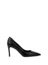 Patent Saffiano Pumps