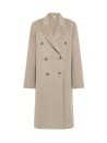 Women's Long Double Breasted Coat