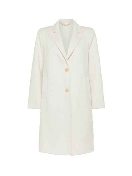 Women's long coat cream