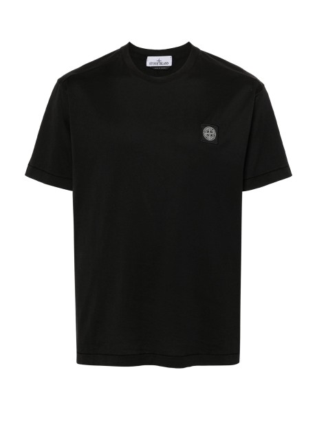 Black T-shirt with logo