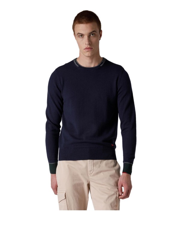 Maglia Girocollo Blu