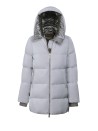 Women's Quilted Down Jacket with Hood