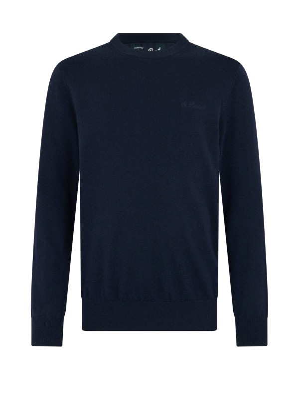 Maglia girocollo blu navy uomo Maglia girocollo blu navy uomo