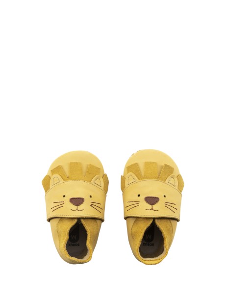 Soft Sole Shoe Yellow Lion