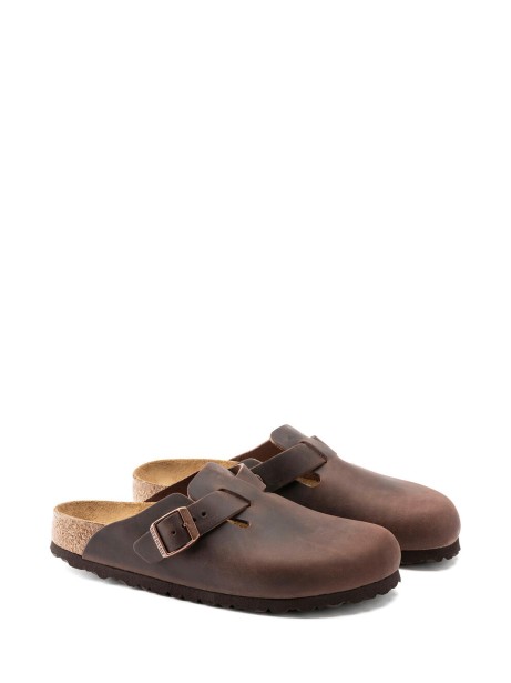Sabot Boston habana in pelle oliata 2