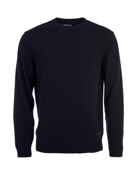 Maglia girocollo uomo blu navy