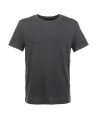 T-shirt with embossed logo