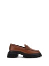 H674 cognac leather moccasin