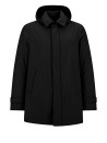 Men's Black Jacket with Hood