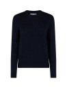 Navy Blue Crewneck Sweater