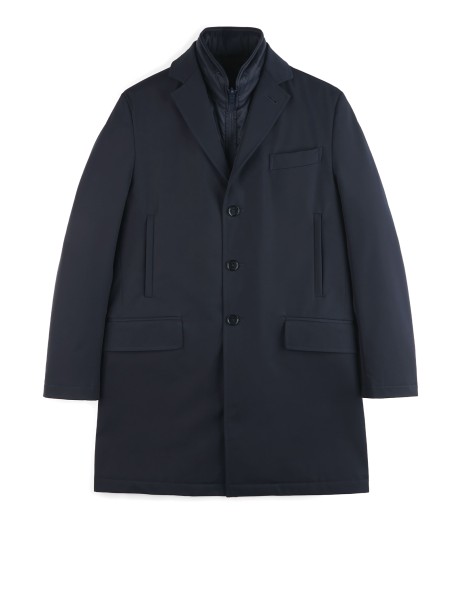 Men's Blue Coat with Buttons