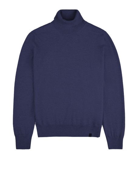 Men's Navy Blue Turtleneck