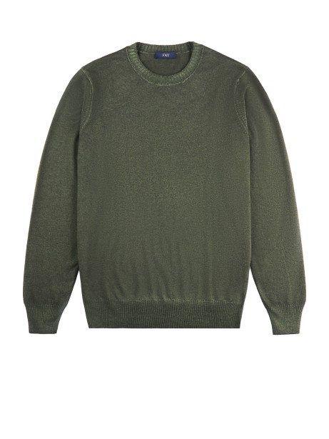 Men's Green Crewneck Sweater