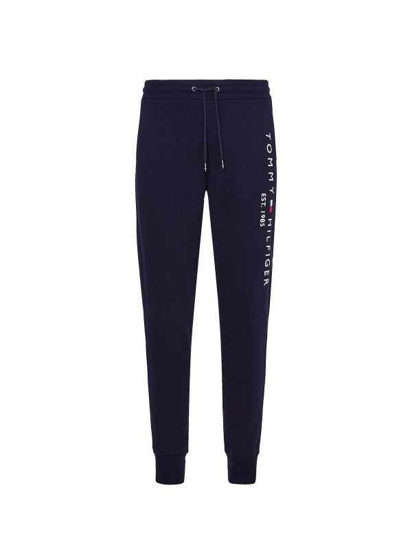 Pantalone della tuta blu con logo Pantalone della tuta blu con logo