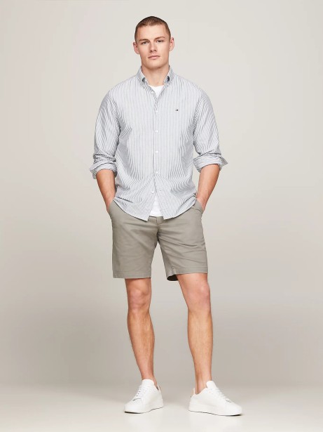 Heritage regular fit striped Oxford shirt 2