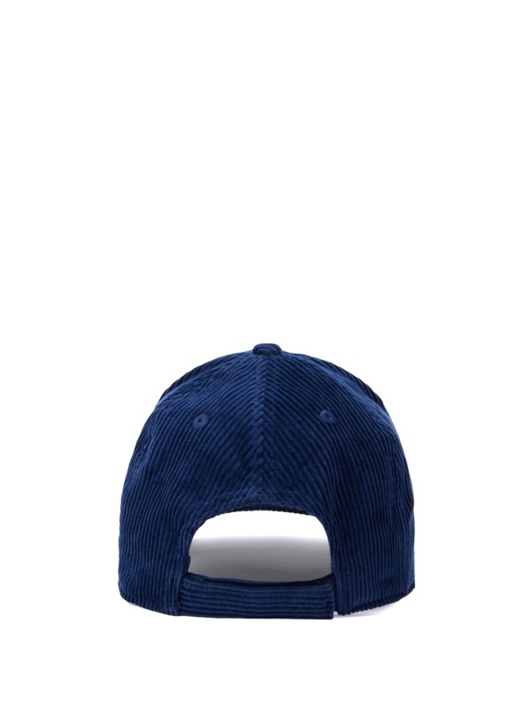 Cappello baseball blu con logo