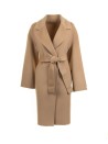 Women's Camel Coat with Belt