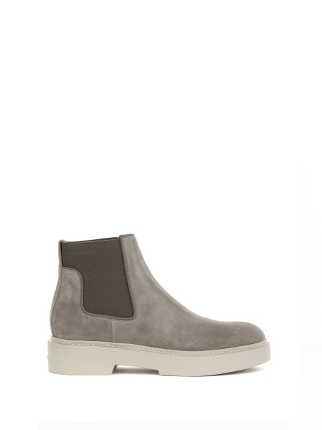 Beatles in suede dove grey women