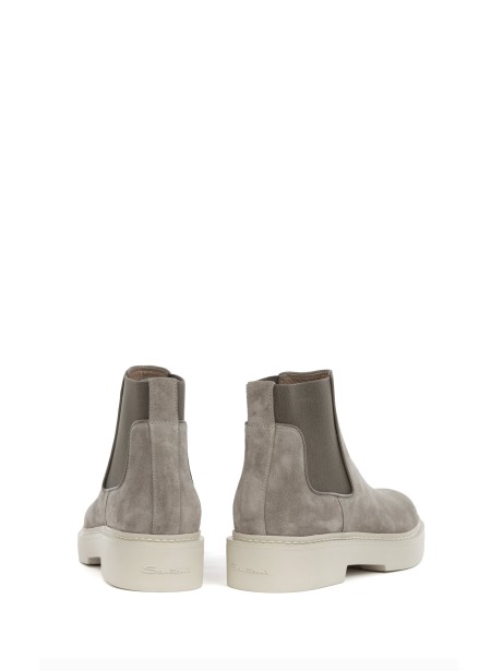 Beatles in suede dove grey women