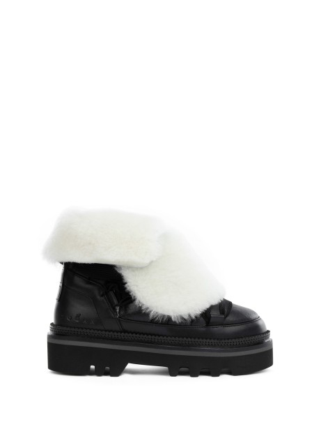 H675 women's ankle boot in nappa sheepskin