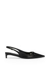 Chanel slingback nero in pelle