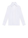 Women's shirt optical white poplin