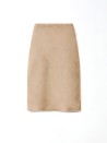 Camel Midi Skirt