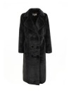 Oversized Double Breasted Faux Fur Coat