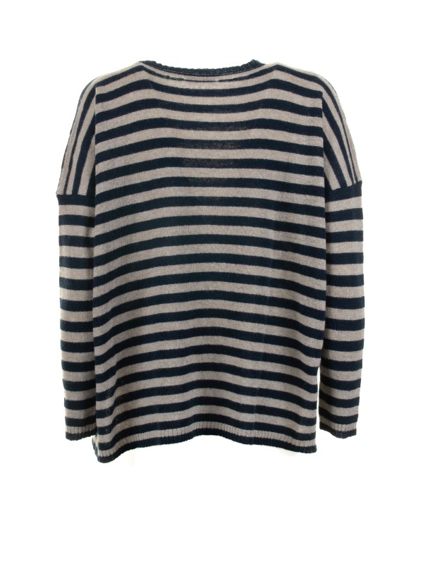 Striped Crewneck Sweater
